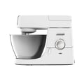 Kenwood Chef - Miscelatore per cucina elegante, colore: bianco con K-beater, impastatrice, frusta e ciotola da 4,6 l, 1000 W, KVC3100, bianco