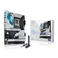 ASUS ROG STRIX Z790-A GAMING D4 Scheda Madre ATX, Intel Z790, LGA1700, DDR4, PCI 5.0, WiFi 6E (802.11ax), Intel 2.5Gb Ethernet, ROG SupremeFX 7.1, 4xM.2, 4xSATA 6GB/s, Aura Sync RGB, Nero