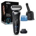 Braun Serie 7 Rasoio Elettrico Barba, WetDry, Regolabarba Uomo, Rasoio Barba, 60 Min Di Utilizzo, Stazione SmartCare 4in1, +1 Accessorio, Senza Fili, 100% Impermeabile, 72-C1200CC, Oro