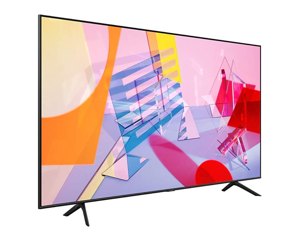 Samsung QE50Q60TAUXZT Smart TV 50” QLED 4K, Ultra HD, Dual LED, Processore Quantum Lite, Quantum HDR, Wi-Fi, New Bezel-less design, Nero, 2020, Alexa integrata