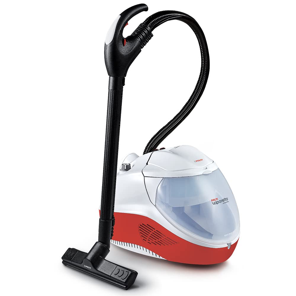 Polti Vaporetto Lecoaspira FAV50_Multifloor, Pulitore a Vapore e Aspirapolvere con Filtro ad Acqua, caldaia 5 Bar, aspira liquidi e sporco secco, 15 accessori per tutte le superfici, Made in Italy