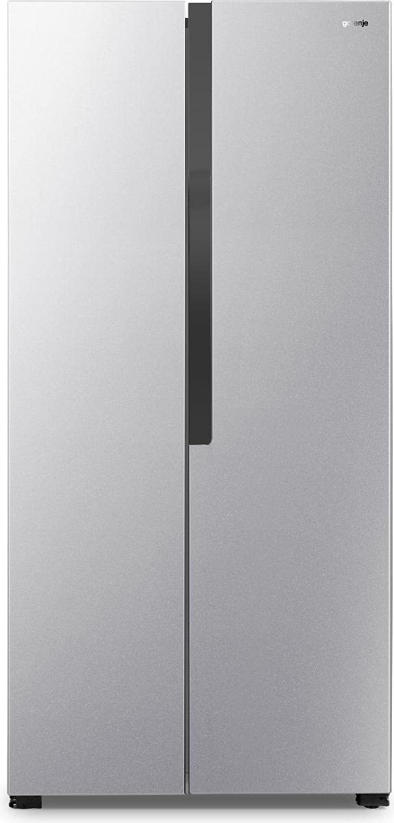 Gorenje NRS 8182 KX/Side by Side Frigorifero Congelatore/NoFrostPlus/Compressore Inverter/FastFreeze/HolidayMode / 177,7 cm / 175 l/Frigorifero 266 l / 289 kWh anno/Effetto acciaio