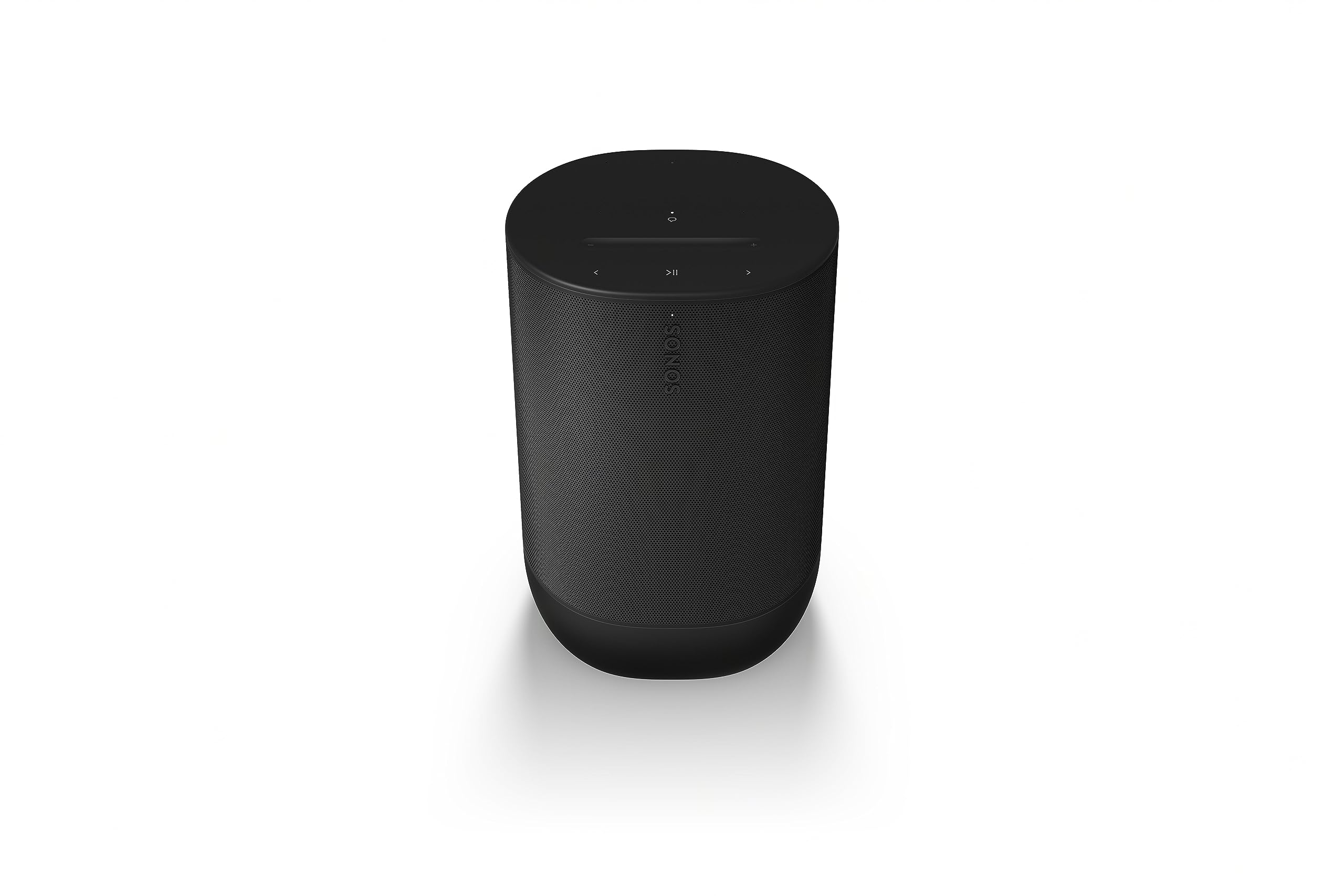 Sonos Move 2 | Speaker portatile wireless con Wi-Fi, Bluetooth, Amazon Alexa, 24 ore di autonomia della batteria, base di ricarica wireless - Nero