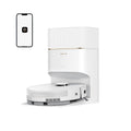DREAME D20 Pro Plus Robot Aspirapolvere, Aspirazione da 13.000 Pa, Doppia Spazzola per Peli di Animali, Pulizia Degli Angoli, Svuotamento Automatico, Navigazione LDS e Rilevamento Laser