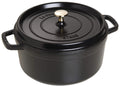 STAUB Round Cocotte, Nero, Hierro Fundido de 26 cm