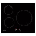 CIARRA piano induzione 3 Fuochi, Piastra a Induzione in Vetroceramica con Controllo Touch, Timer, 59CM, CABBIH3-E